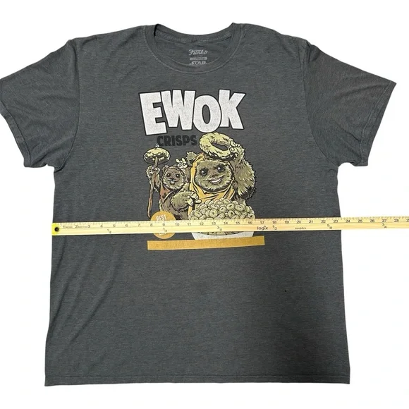 Ewok Crisps Star Wars Shirt | Men’s XL | Gray - Picture 4 of 5